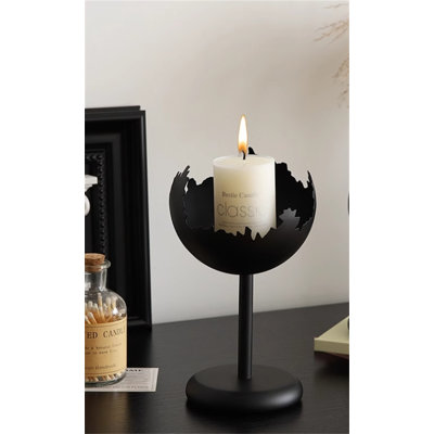 Metal Tabletop Candlestick