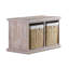 Bastogne Solid Wood Storage Bench