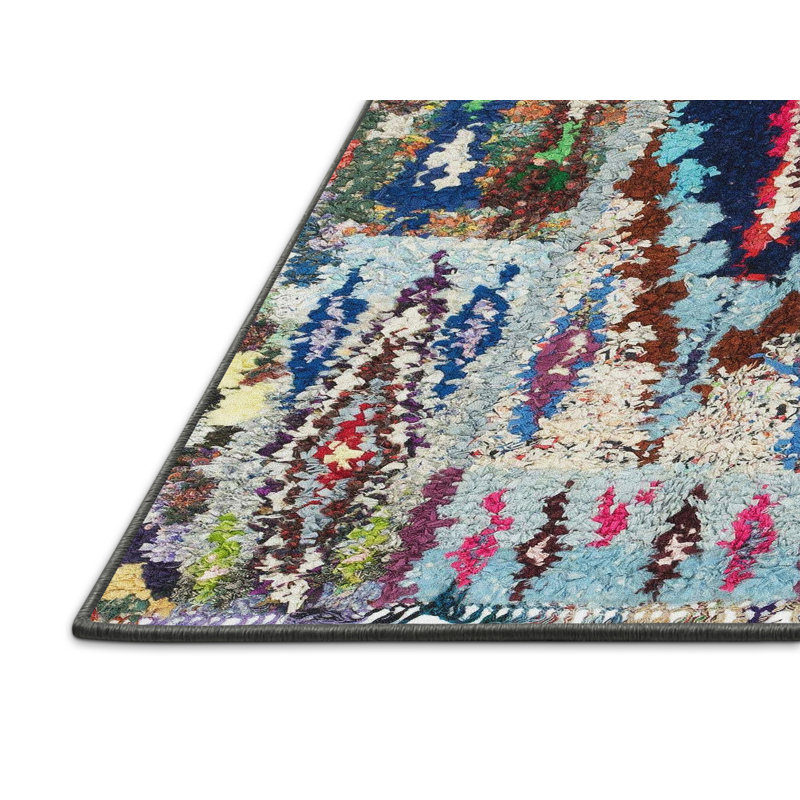 Abstract Indoor Rug, Rectangle 6' x 9'