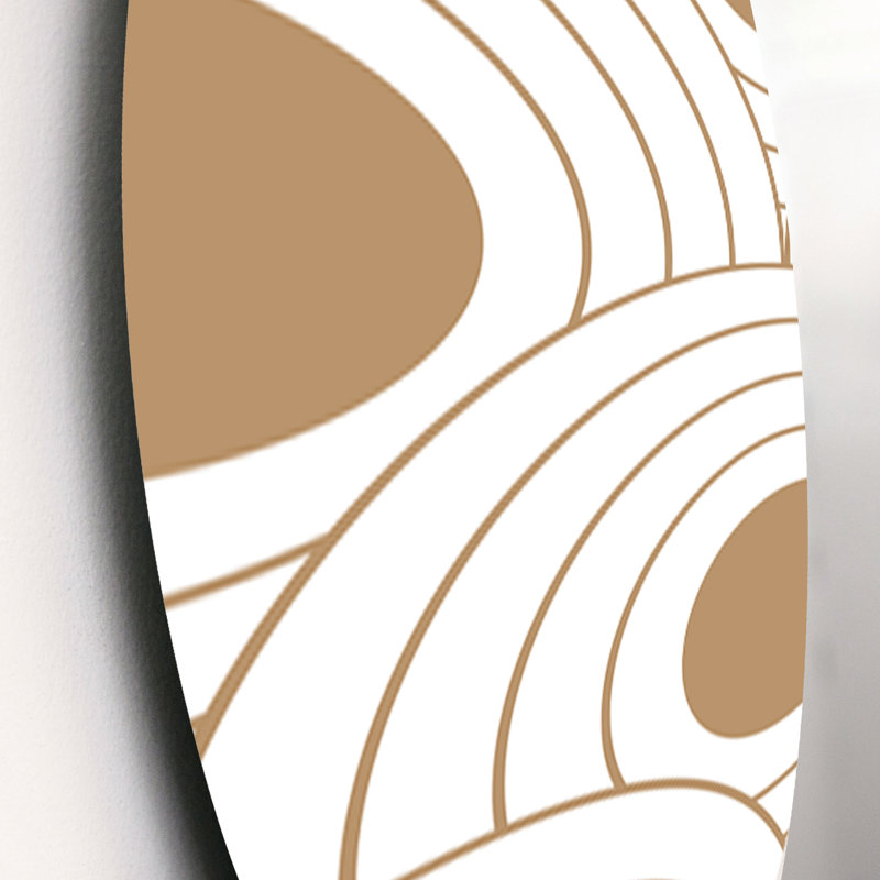 Ensemble de 3 décorations murales circulaires au design rétro