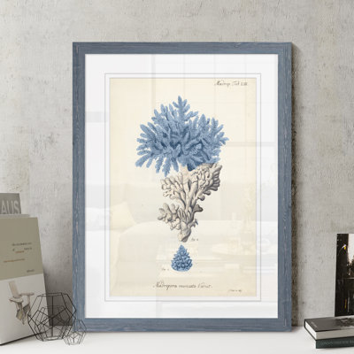 « corail antique en bleu marine iii » par paul cezanne-cadre photo, reproduction d’art