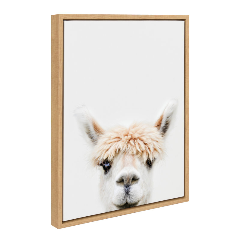 Aurelia Bangs, impression sur toile, Naturel