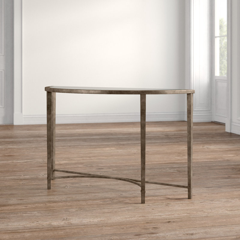 Allyance 50'' Glass Top Console Table