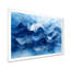 Bleu blanc, veines élégantes de pétales de fleurs - fleurs abstraites, art mural-536720916-536720917-536720927