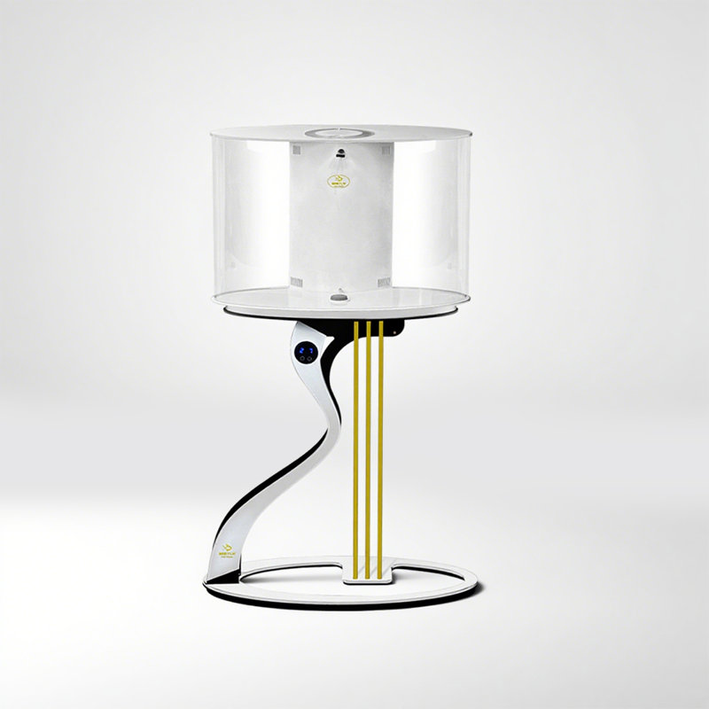 Réservoir d'aquarium caché à filtration créative, Blanc