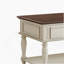 Table basse de style campagnard avec un tiroir, facile à assembler, mobile avec roues verrouillables, idéale pour le rangement et la décoration du salon-171267440-171267441