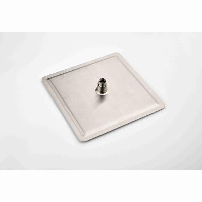 Pomme de douche carrée 10 pouces avec pomme de douche à main (sans valve de contrôle)