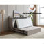 Lit armoire avec rangement, matelas en mousse pliable et tiroirs surdimensionnés, lit escamotable, ensemble de prises et ports USB, lit escamotable pliant peu encombrant-111740270
