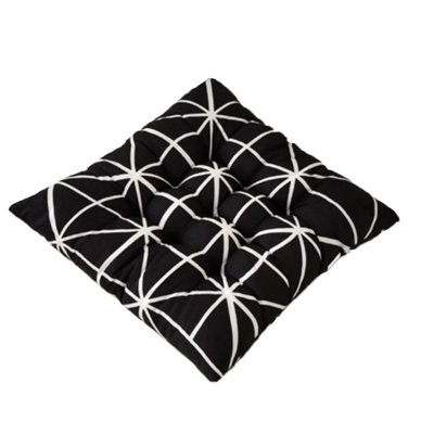 Chair Cushion Solid Color Striped Portable Multipurpose Non-Slip Cushion for Home by Dakota Fields