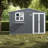 Spacious Sheds, 10x8 Ft Metal Storage With Window, Modern Backyard
