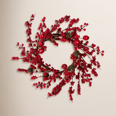 15.5'' Faux Berry Wreath