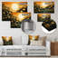 Printemps, fleurs de pleine lune, impression d'art mural-1288166665-1288166666