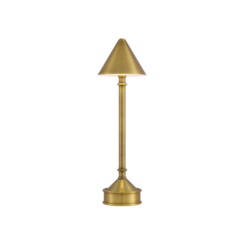 Traipse Standard Table Lamp, Brass