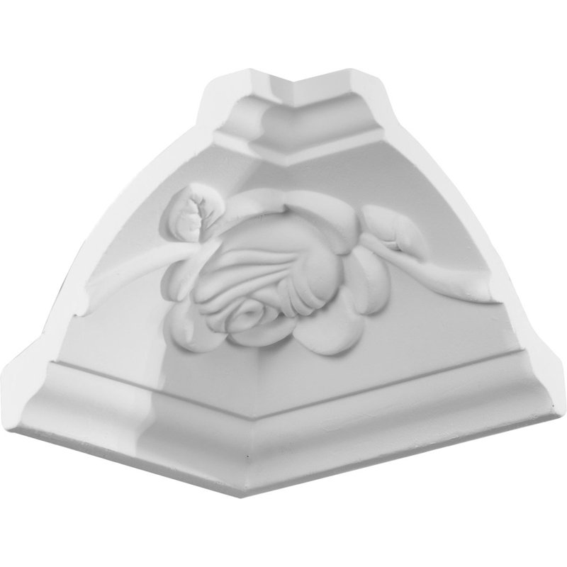 Moulure de coin intérieure Endurathane, P 3 3/4 po x H 3 1/4 po (correspond à la moulure MLD03X03X05BU), apprêtée en usine