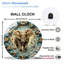 Horloge murale 12 po