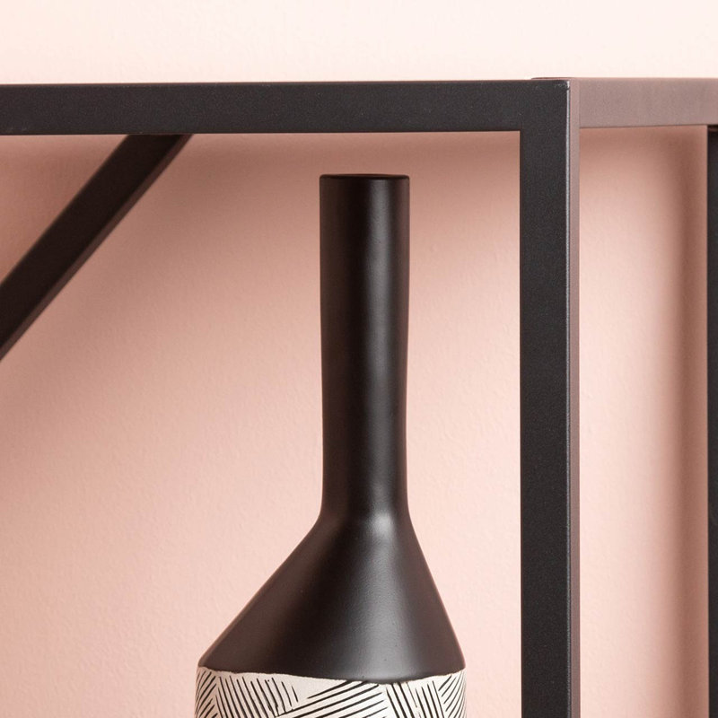 Abbondio Floor Vase For Living Room Furniture, Luxury Decoration Vase with Black and White Finish