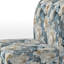 Rustic Victorian Brocade Victorian Motif - Chaise d'appoint de chalet rembourrée à motif floral-101858059
