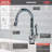 Leland Voice IQ Pull Down Touch Single Handle Kitchen Faucet with Touch20 Technology-49371097