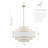 Aasim 30" 7-Light Dimmable Tiered Drum Chandelier-481498318
