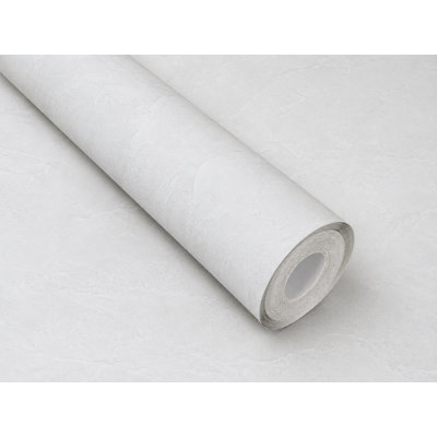 Dusty Grey Faux Natural Slate Nonwoven, Non-pasted Textured Wallpaper 57sqft.