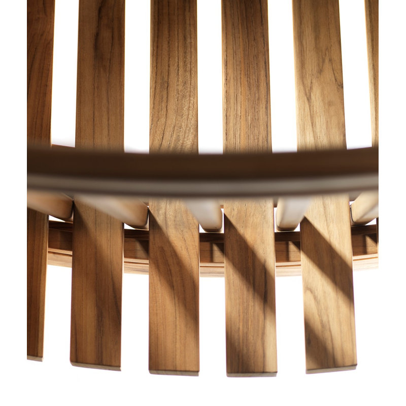 Sammen Outdoor Teak Lounge Chair