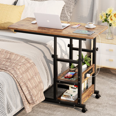 Swapan Adjustable Height C End Table