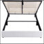 Lit plateforme tapissier avec système de rangement hydraulique-1210031842-1210031840