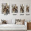 Jannea - Horloge murale abstraite en marbre-1694700261