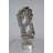 Altamont Modern Art Abstract Made of Chrome Balls Statue - Size: 11"L x 10"W x 22"H.