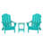 Laguna Foldable Outdoor Adirondack Chair With Table-293029823