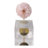 Calume Decorative Sculpture Metal Marble Stone Accent With Clustered Crystal-Inspired Form On Sleek Metallic Rod And Cubic Base For Modern Stylish Display Or Versatile Interior-1321226167