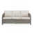 Coussin beige / structure grise sélectionné