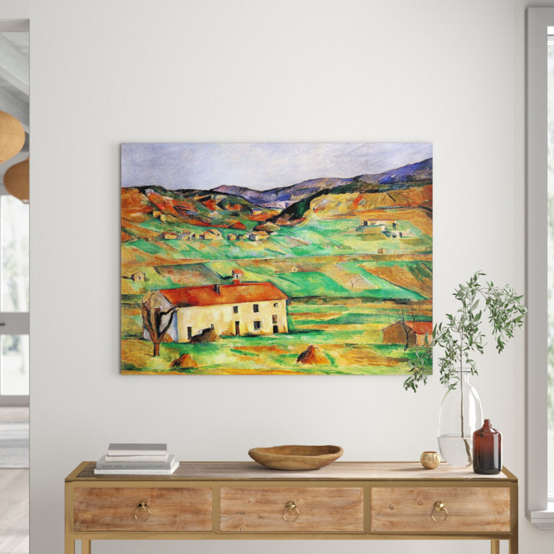 Paul Cezanne - Wrapped Canvas Painting, 60cm H x 80cm W x 1.8cm D