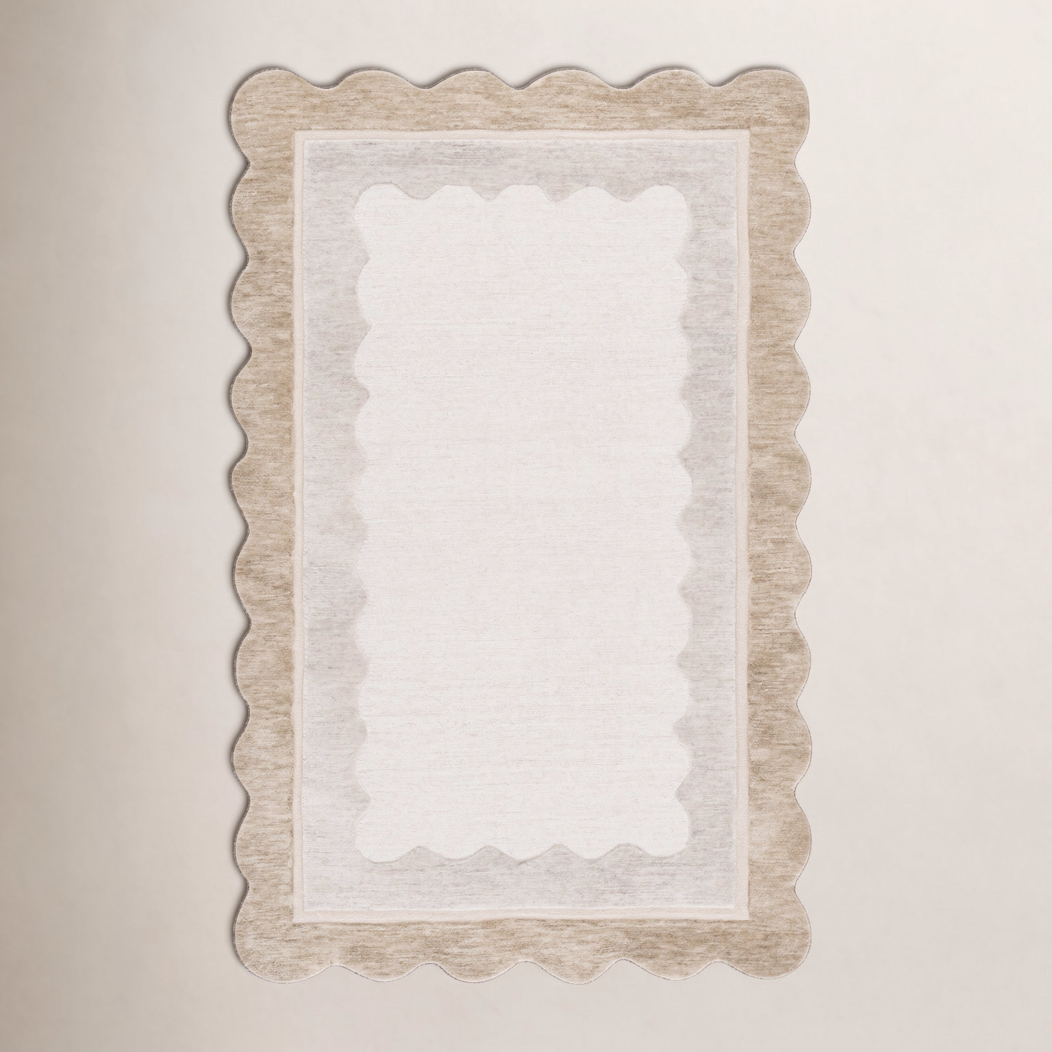 Hand-Tufted Wool Striped Outdoor Rug, Rectangle 9' x 12'