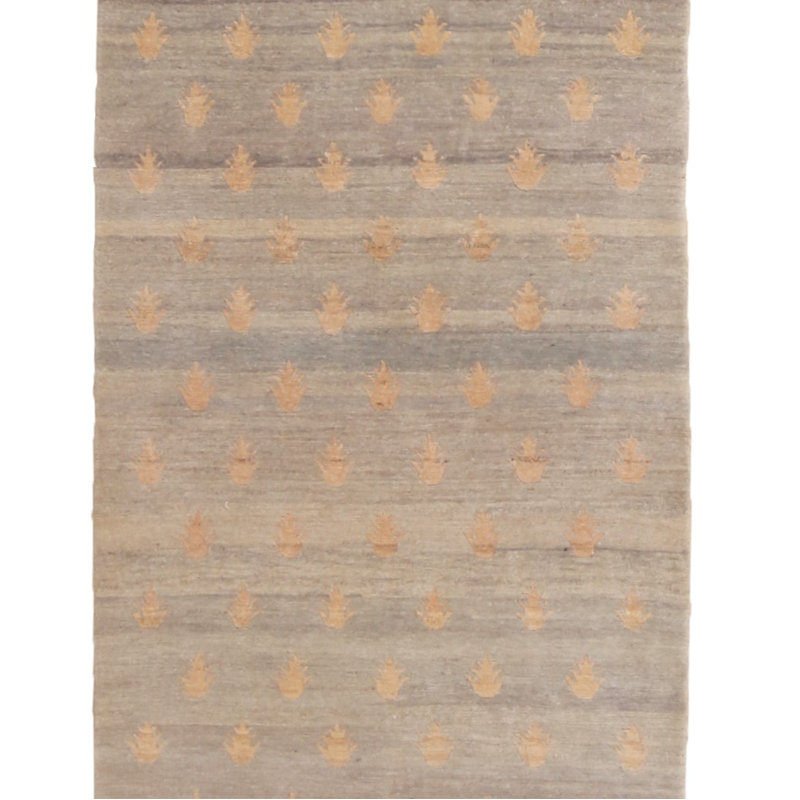 One-of-a-Kind 3' X 8'9" Hand Knotted Area Rug