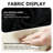 32" Bean Bag Chair, Teddy Fleece Fabric, Memory Foam High Resilience Lazy Sofa for Bedroom & Living Room（Black）-1323611196