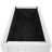 Mini Cold Frame Greenhouse, 35.4''X17.7''X37.4'', White, 2 Doors With Wheels, Raised Bed Liner For Indoor Plant Care 35.4''X17.7''X37.4'' Frame, Garden Greenhouse Beauty Enhancement-123062186