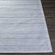 Eljah Solid Color Handmade Flatweave Denim Area Rug