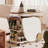 Vintage Two - Tone Height - Adjustable and Rotatable Side Table
