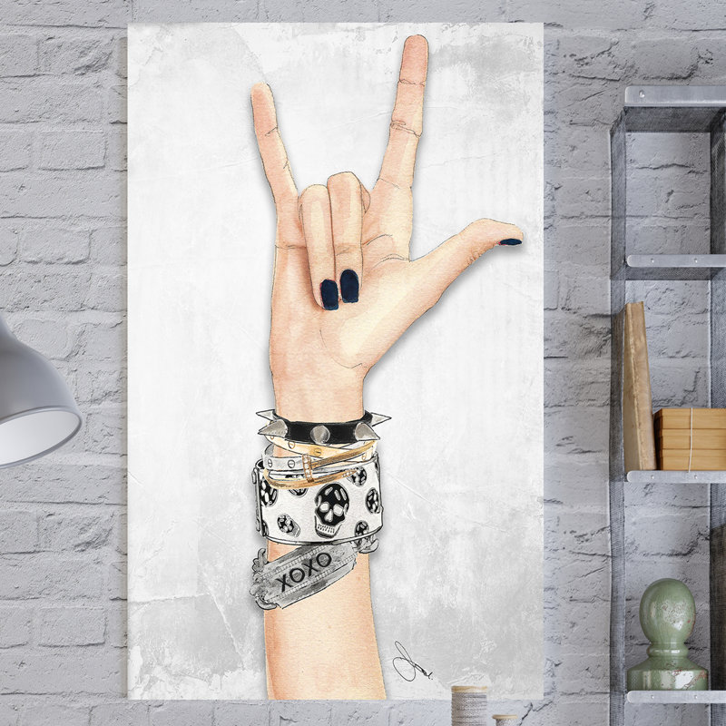 «Xo», reproduction sur toile, H 40 po x l 24 po x P 1,5 po, Toile tendue