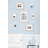 Fogleman White Gallery Wall Picture Frame - Frames Included: 7