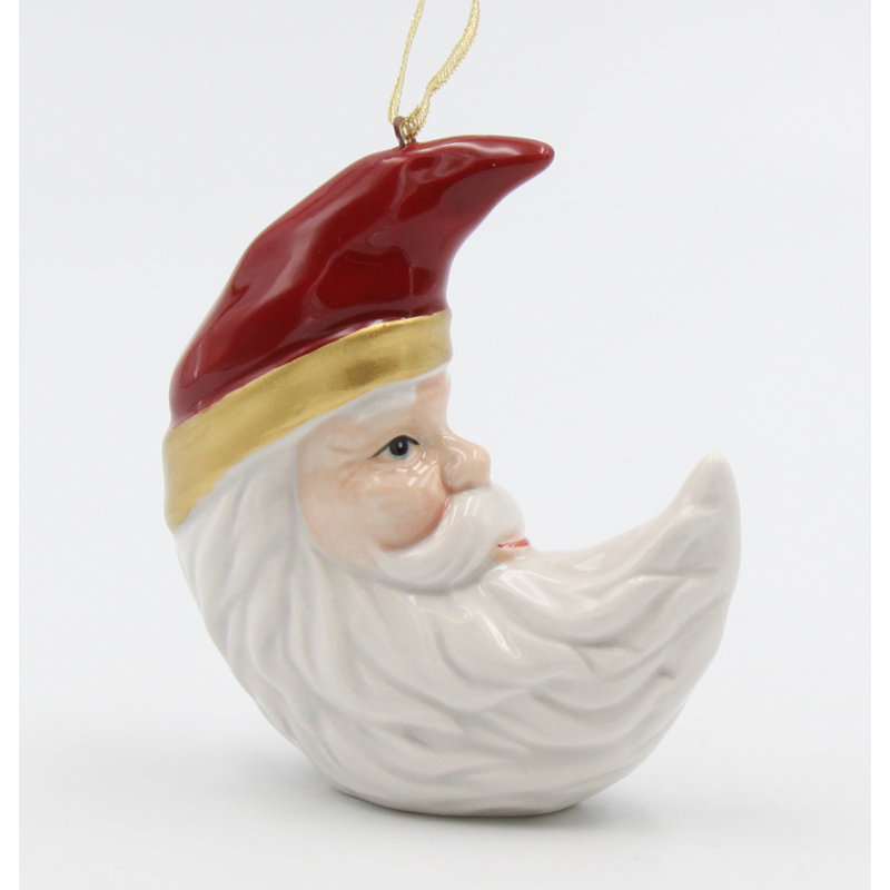 Figurine décorative à pendre Santa Moon