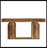 70.9" Console Table, Rustic Sofa Table Hallway Table-1031643816
