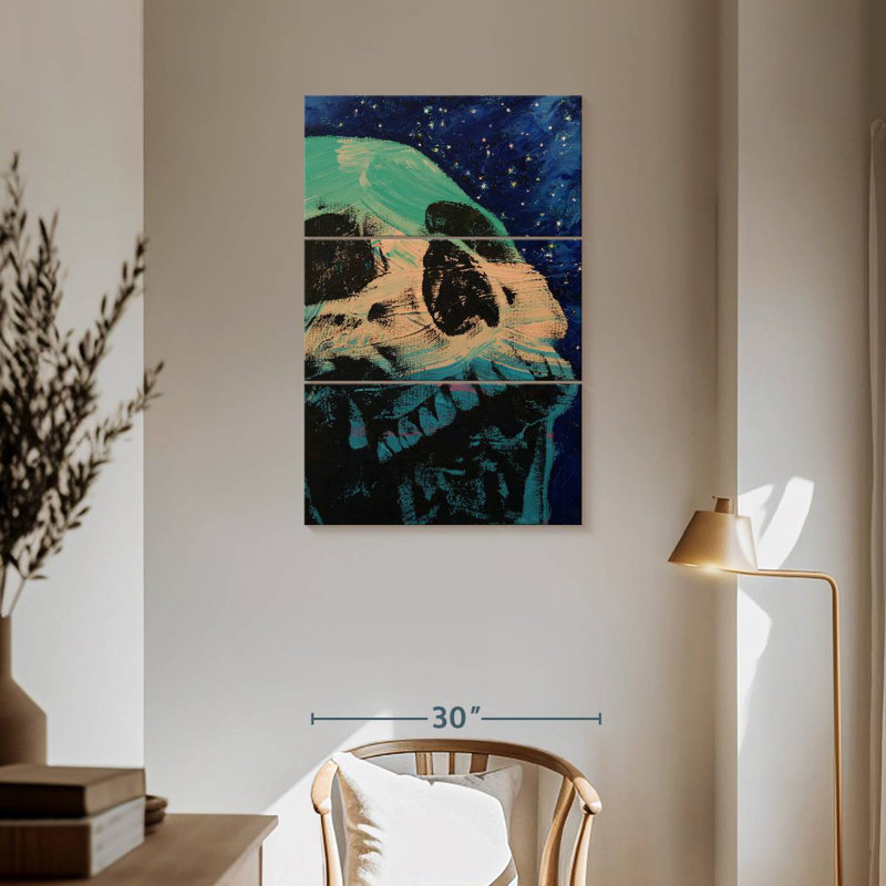 Étoiles zombies Kerner, H 57 po x l 36 po