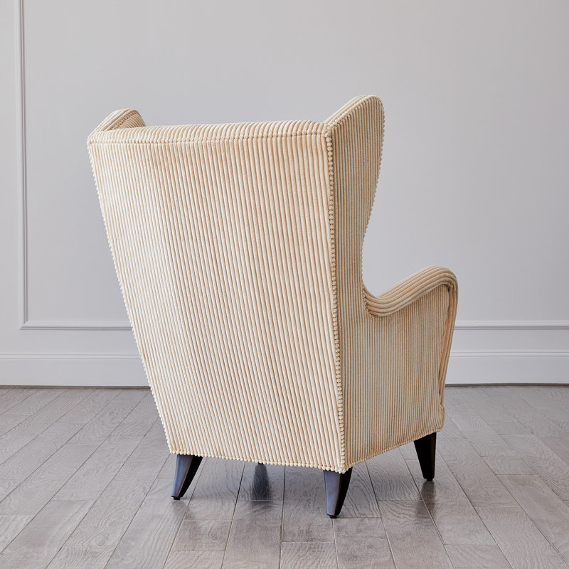 Wing Chair-Wide Wale Corduroy