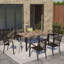 6 - Person Patio Dining Set with Rectangular Table