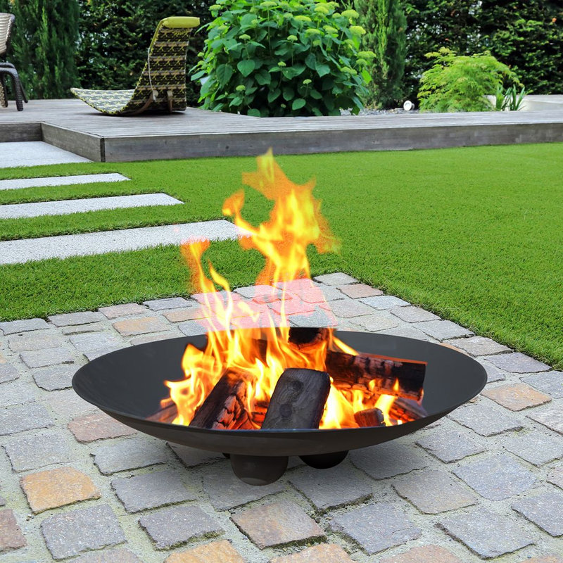 Anatilde Round Cast Iron Smokeless Fire Pit