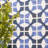Vita Sole 03 8" x 8" Encaustic Porcelain Wall & Floor Tile