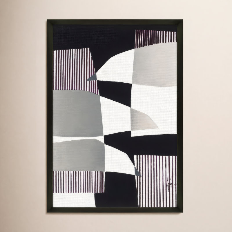 Fortepiano Paino By Lee Lessem - Framed Wall Art, 30" H x 21" W, Black Framed