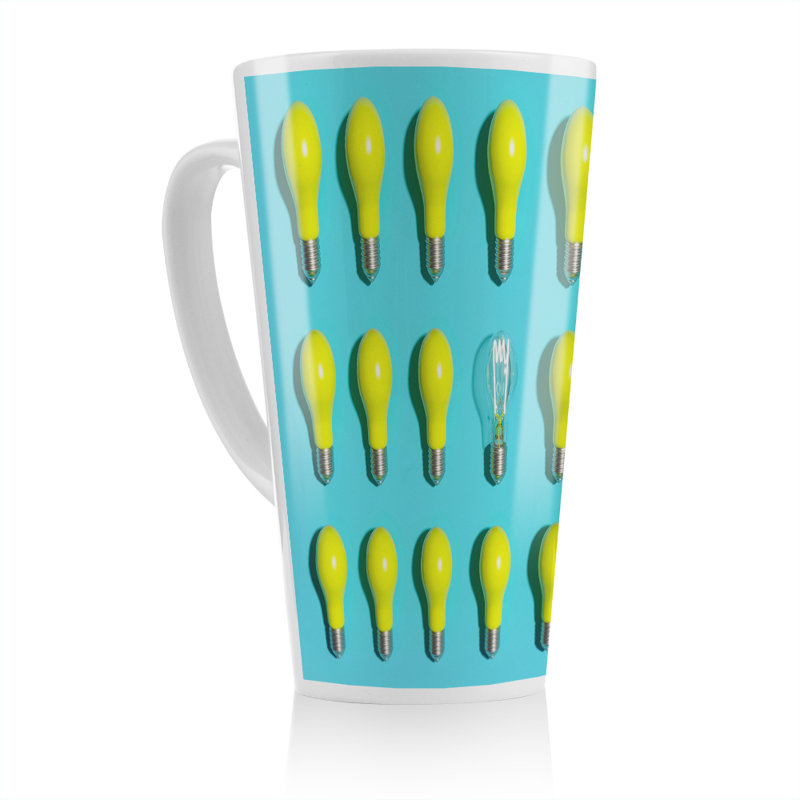 Bulbs Latte Mug